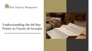 60-Day Notice to Vacate in Georgia